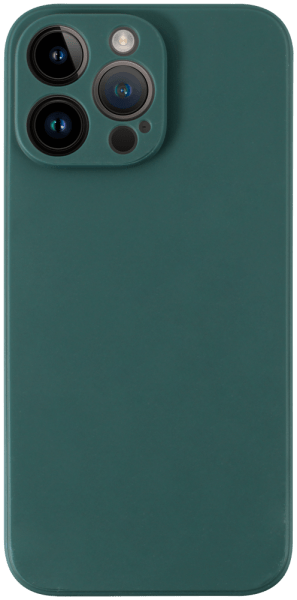 Apple iPhone 14 Pro Max szilikon tok kameravédővel matt sötétzöld