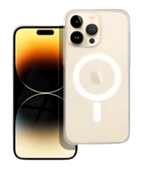 CLEAR MAG COVER tok – MagSafe kompatibilis védelem iPhone 14 Pro Max készülékhez, átlátszó kivitelben