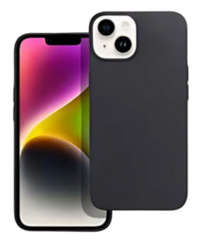 Apple iPhone 14 Pro Max szilikon tok matt fekete