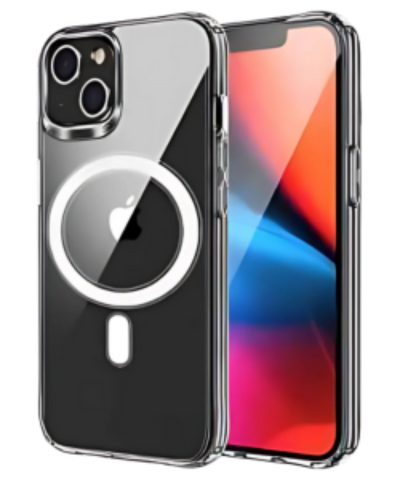 Apple iPhone 14 kemény hátlap gyári MagSafe átlátszó