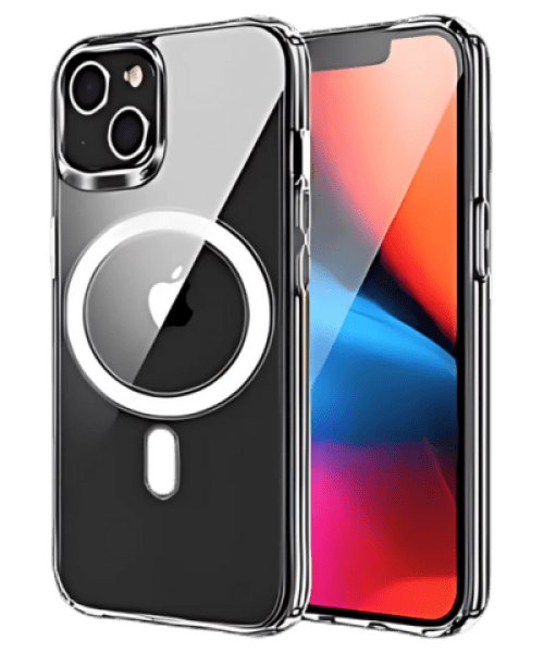 CLEAR MAG COVER Tok MagSafe-kompatibilitással iPhone 12 Pro Max-hoz – Átlátszó védelem és funkcionalitás