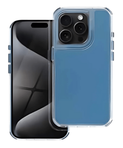 MATRIX tok IPHONE 12 / 12 Pro-hoz kék színű