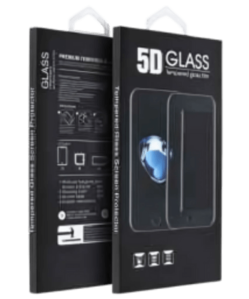 5D Full Glue Edzett Üveg – iPhone 14 Pro Max-hoz, Fekete