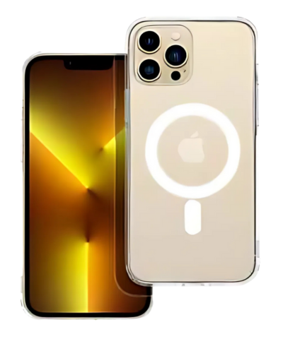 CLEAR MAG COVER tok IPHONE 13 Pro Max készülékhez MagSafe kompatibilis átlátszó