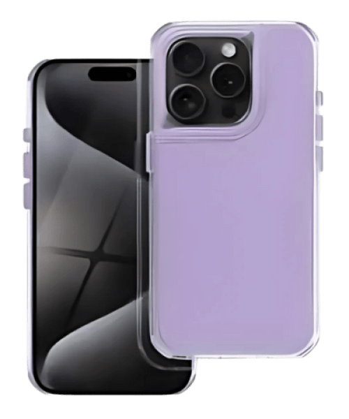 MATRIX Tok – iPhone 15 készülékhez világos lila színben