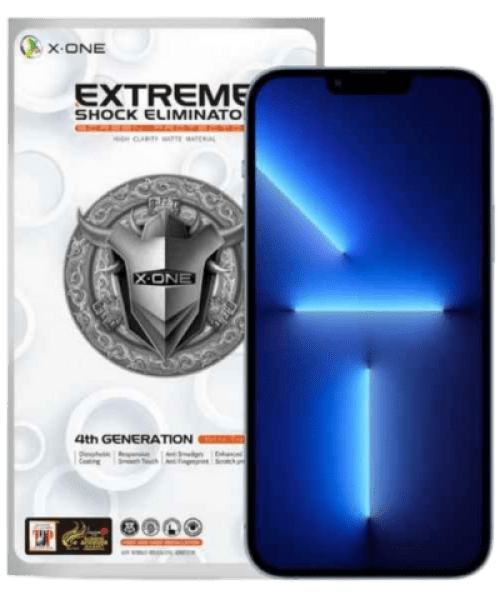 X-ONE Extreme Shock Eliminator 4th Gen. (Matt Sorozat) – iPhone 13 Pro Max/14 Plus Készülékhez