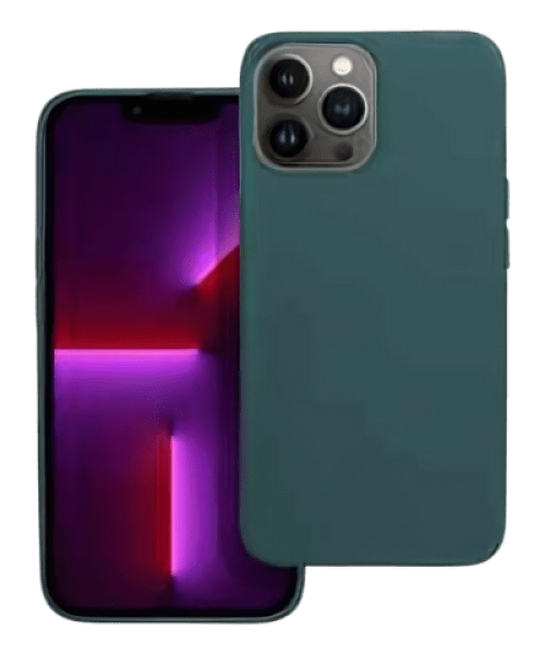 MATT tok iPhone 13 Pro Max-hoz – Stílusos védelem sötétzöld színben