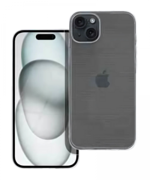 CLEAR Tok – Praktikus Védelem iPhone 15 Plus-hoz Átlátszó színben