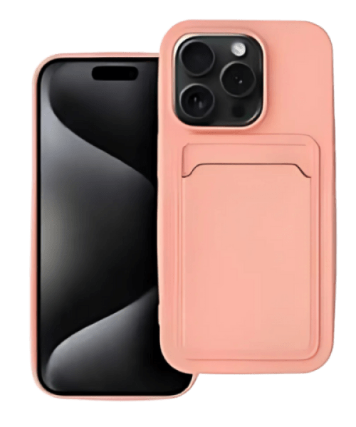 CARD Tok iPhone 15 Pro – Stílusos Védelem rózsaszín színben