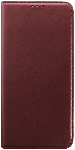 Samsung Galaxy A16 5G (SM-A166B/DS) oldalra nyíló flipes bőrtok asztali tartó funkciós bordó