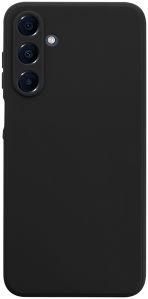 Samsung Galaxy A16 5G (SM-A166B/DS) szilikon tok kameravédővel matt fekete