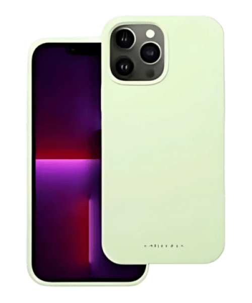 ROAR Cloud Skin tok iPhone 13 Pro Max-hoz – Világoszöld színben, stílusos védelem