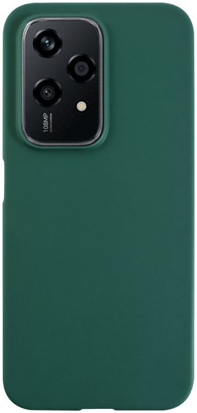 Honor 200 Lite szilikon tok matt sötétzöld