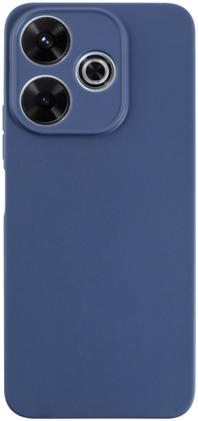 Xiaomi Redmi 13 4G szilikon tok kameravédővel matt sötétkék