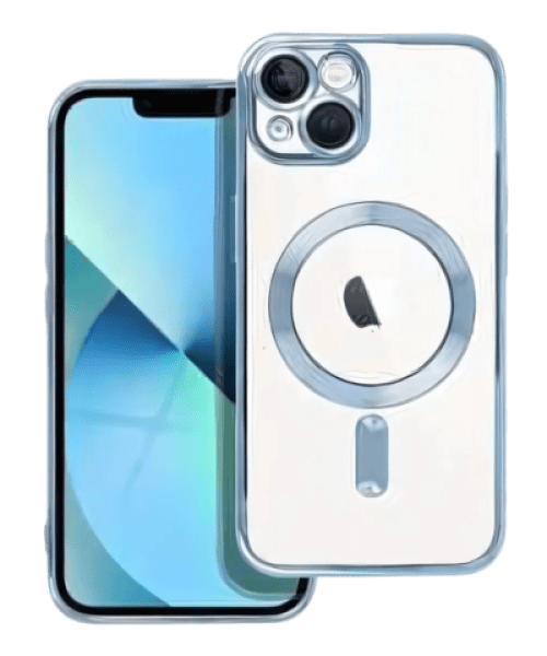 ELECTRO MAG COVER tok – MagSafe kompatibilis iPhone 13-hoz,világoskék