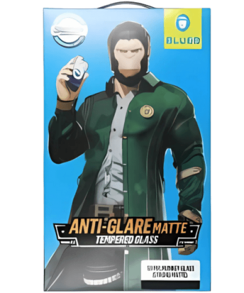 5D Mr. Monkey Glass – Apple iPhone 13 Pro / 14-hez, fekete (matt)