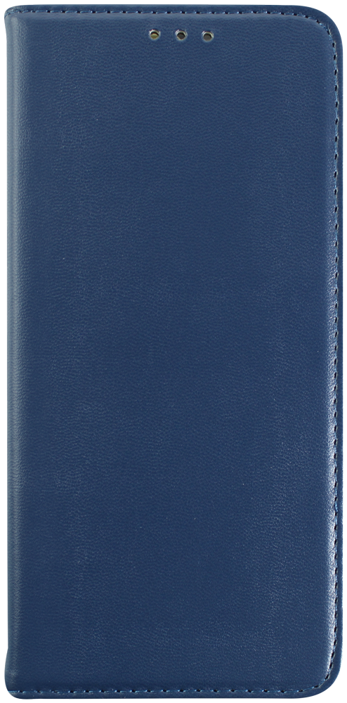 Motorola Moto E14 oldalra nyíló flipes bőrtok asztali tartó funkciós sötétkék