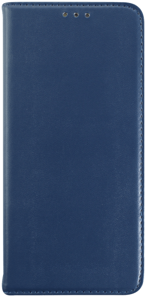 Motorola Moto G04 oldalra nyíló flipes bőrtok asztali tartó funkciós sötétkék