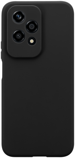 Honor 200 Lite szilikon tok kameravédővel matt fekete