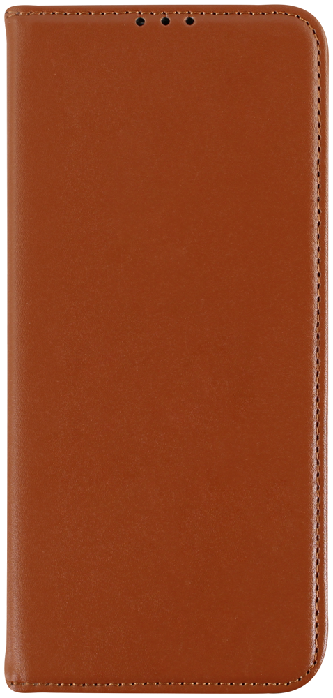 Xiaomi Redmi Note 13 Pro 4G oldalra nyíló flipes bőrtok valódi bőr barna