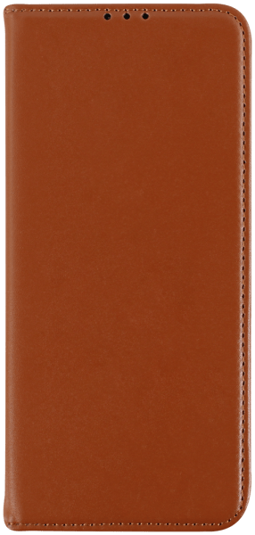 Xiaomi Redmi Note 13 Pro 4G oldalra nyíló flipes bőrtok valódi bőr barna