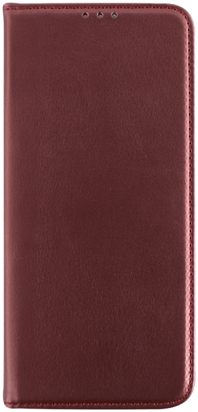 Xiaomi Redmi Note 13 4G oldalra nyíló flipes bőrtok asztali tartó funkciós bordó