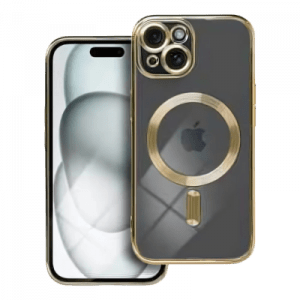 ELECTRO MAG COVER Tok – iPhone 15 Arany színben