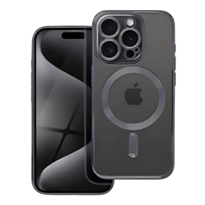 ELECTRO MAG COVER Tok –iPhone 15 Pro Készülékhez, Elegáns Fekete színben