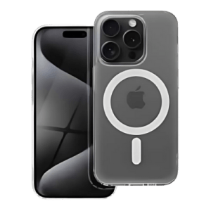 FROST MAG COVER – MagSafe Kompatibilis Átlátszó Tok iPhone 15 Pro-hoz