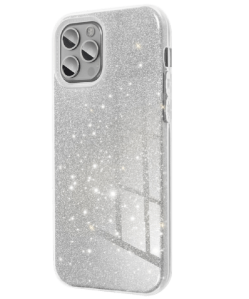 Ragyogó Tok az IPHONE 14 Pro Max-hoz – Ezüst Színben