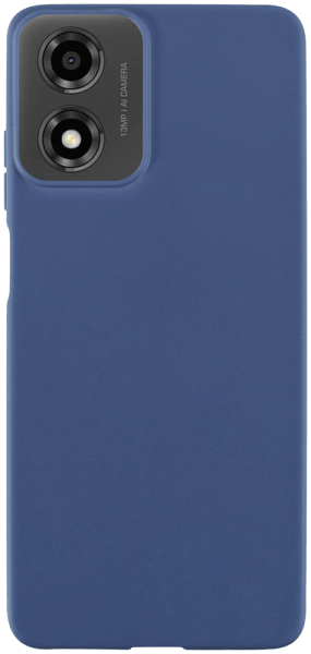 Motorola Moto G04 szilikon tok matt sötétkék