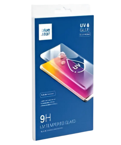 Blue Star Prémium Edzett Üveg – Samsung Galaxy S24 Ultra - Teljes Képernyővédelem UV Lámpával