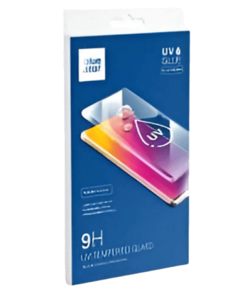 Blue Star Prémium Edzett Üveg – Samsung Galaxy S24 Ultra - Teljes Képernyővédelem UV Lámpával