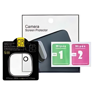 5D Full Glue Camera edzett üveg - Samsung Galaxy S24 Plus, fekete