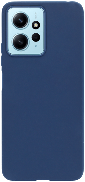Xiaomi Redmi Note 12 4G szilikon tok matt sötétkék
