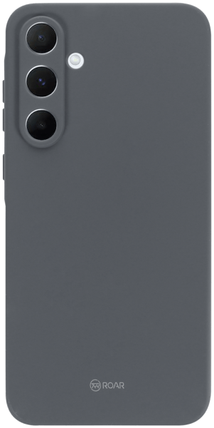 Samsung Galaxy A55 5G (SM-A556B) szilikon tok gyári ROAR kameravédővel szürke