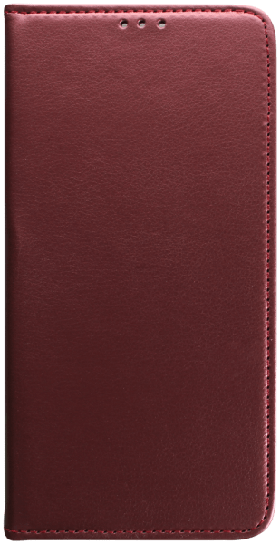 Samsung Galaxy S25 Plus (SM-S936B) oldalra nyíló flipes bőrtok asztali tartó funkciós bordó