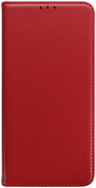 Samsung Galaxy S25 Plus (SM-S936B) oldalra nyíló flipes bőrtok valódi bőr piros