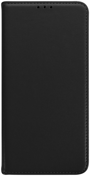 Samsung Galaxy S25 Plus (SM-S936B) oldalra nyíló flipes bőrtok valódi bőr fekete