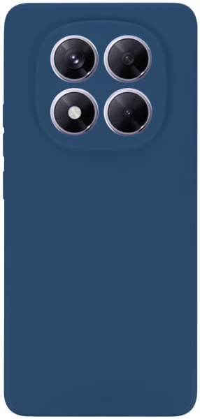 Xiaomi Redmi Note 14 Pro 5G szilikon tok kameravédővel matt sötétkék