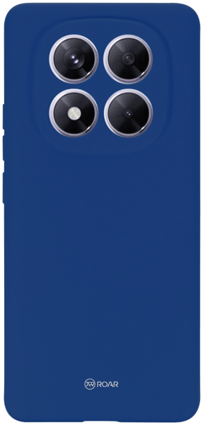 Xiaomi Redmi Note 14 Pro 5G szilikon tok gyári ROAR kameravédővel sötétkék