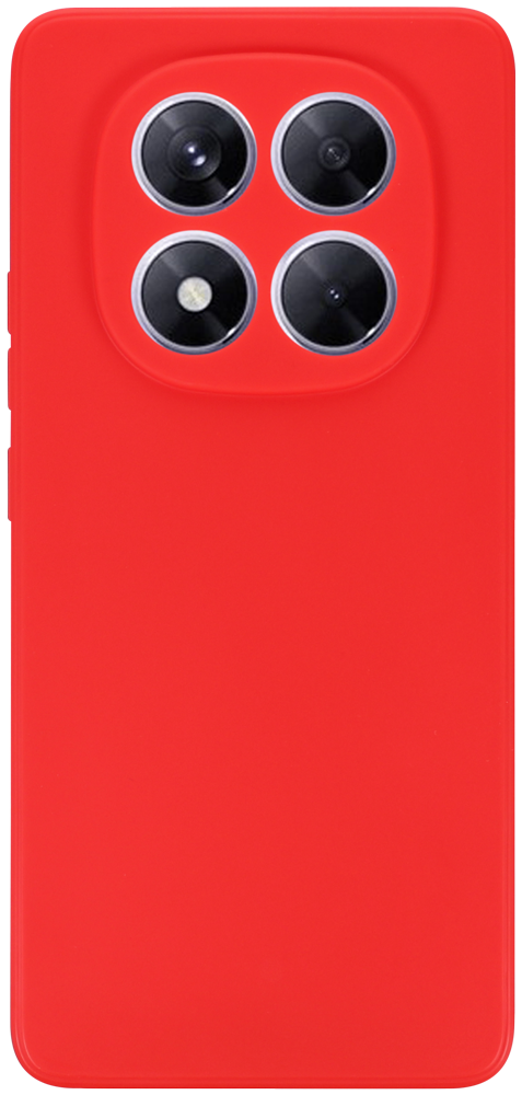 Xiaomi Redmi Note 14 Pro 5G szilikon tok kameravédővel matt piros