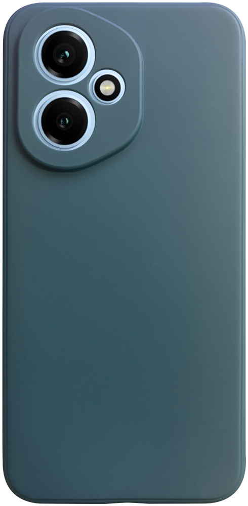 Honor 400 szilikon tok kameravédővel matt sötétkék