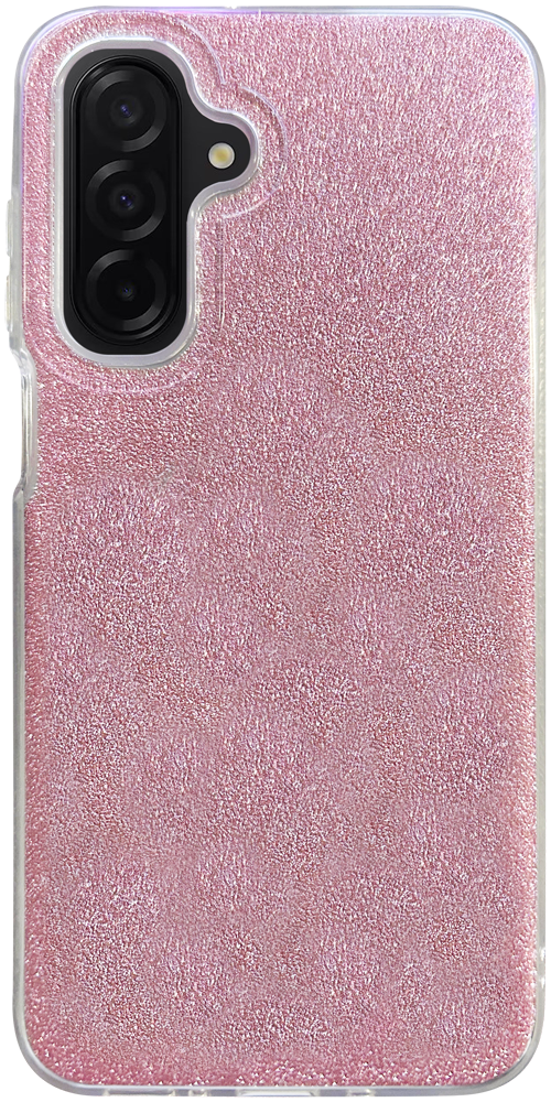 Samsung Galaxy A26 5G (SM-A266B/DS) szilikon tok csillogó hátlap rózsaszín