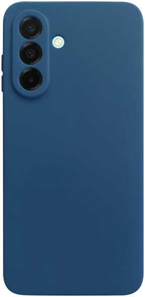 Samsung Galaxy A26 5G (SM-A266B/DS) szilikon tok kameravédővel matt sötétkék