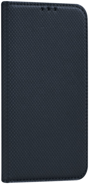 Apple iPhone 8 Plus oldalra nyíló flipes bőrtok rombusz mintás fekete