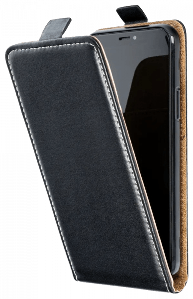 Samsung Galaxy S25 Ultra (SM-S938B) lenyíló flipes bőrtok fekete