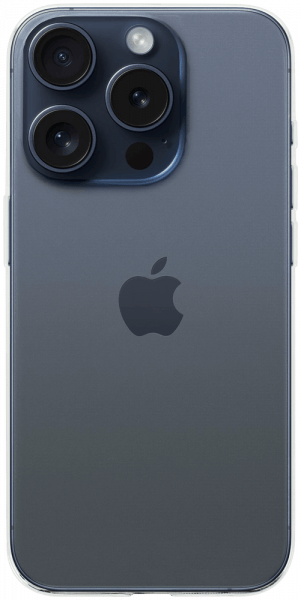 Apple iPhone 15 Pro szilikon tok ultravékony átlátszó