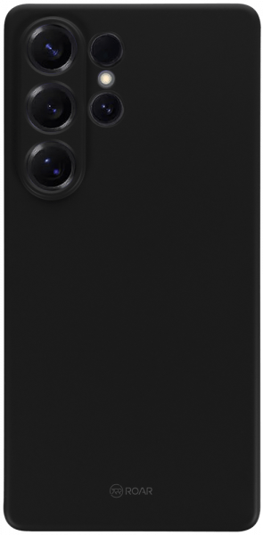Samsung Galaxy S25 Ultra (SM-S938B) szilikon tok gyári ROAR kameravédővel fekete