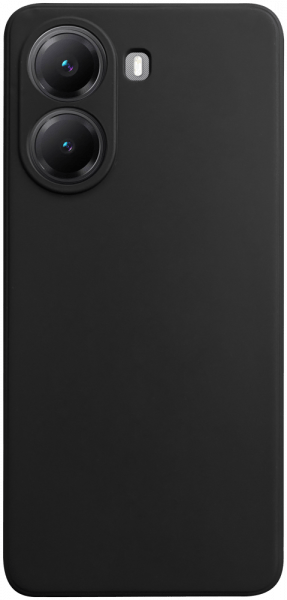 Xiaomi Poco X7 Pro szilikon tok kameravédővel matt fekete